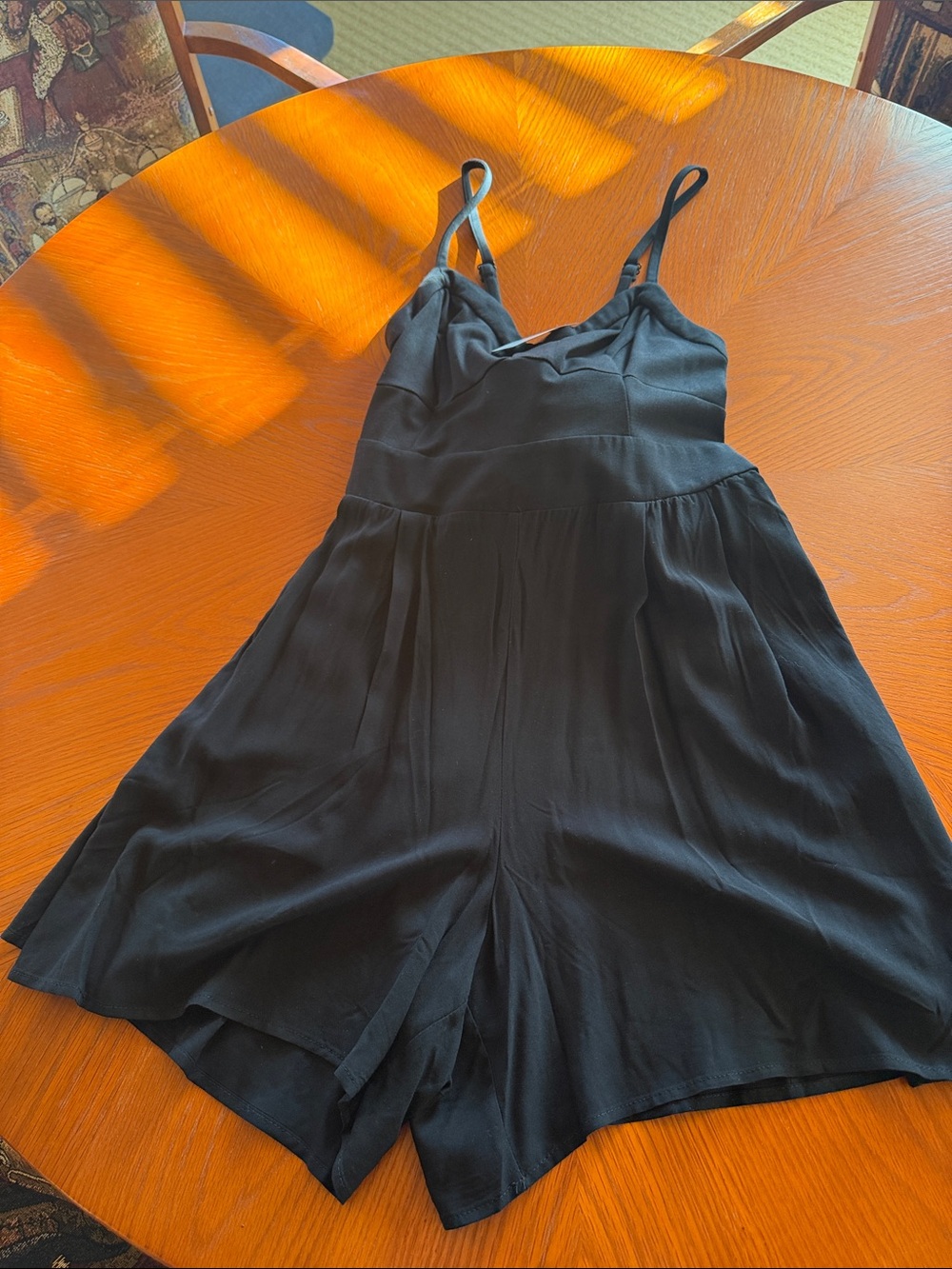 torrid Black Spaghetti Strap Romper